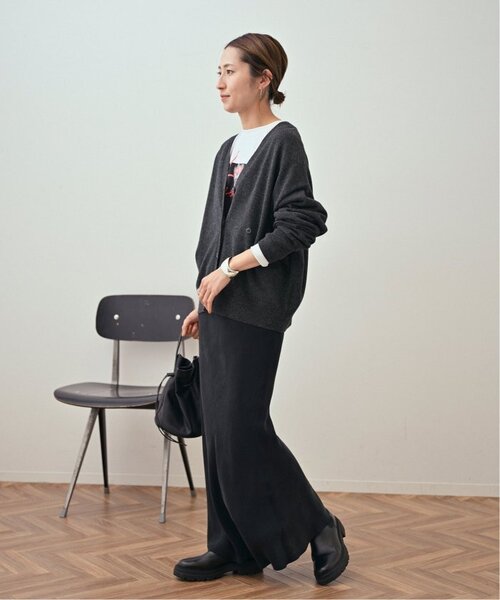 FRAMeWORK（フレームワーク）の「≪追加≫2WAYカーディガン（カーディガン/ボレロ・レディース・チャコールグレー/スカイブルー/ラベンダー/レッド・FREE）」の6枚目の写真