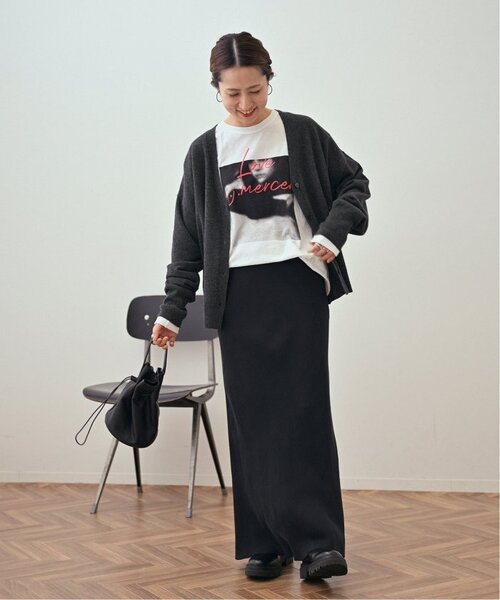 FRAMeWORK（フレームワーク）の「≪追加≫2WAYカーディガン（カーディガン/ボレロ・レディース・チャコールグレー/スカイブルー/ラベンダー/レッド・FREE）」の10枚目の写真