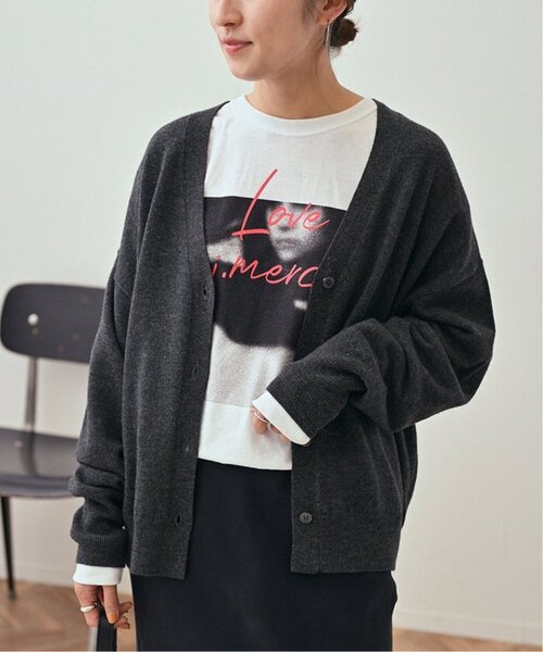 FRAMeWORK（フレームワーク）の「≪追加≫2WAYカーディガン（カーディガン/ボレロ・レディース・チャコールグレー/スカイブルー/ラベンダー/レッド・FREE）」の12枚目の写真