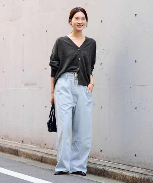 FRAMeWORK（フレームワーク）の「≪追加≫2WAYカーディガン（カーディガン/ボレロ・レディース・チャコールグレー/スカイブルー/ラベンダー/レッド・FREE）」の16枚目の写真