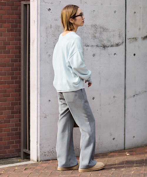 FRAMeWORK（フレームワーク）の「≪追加≫2WAYカーディガン（カーディガン/ボレロ・レディース・チャコールグレー/スカイブルー/ラベンダー/レッド・FREE）」の20枚目の写真