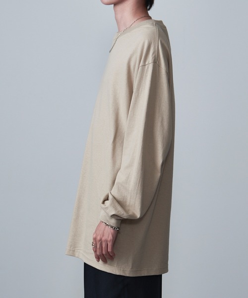 MAISON CLUB（メゾンクラブ）の「【MAISON CLUB】American Comfort Apparel 6oz ロングスリーブTee/ロンT　WILL（Tシャツ/カットソー・メンズ・サックスブルー/ブラック/グレー/ヘザーグレー/ホワイト/ネイビー/ベージュ/オレンジ・M/XL/L/2XL/S）」の14枚目の写真