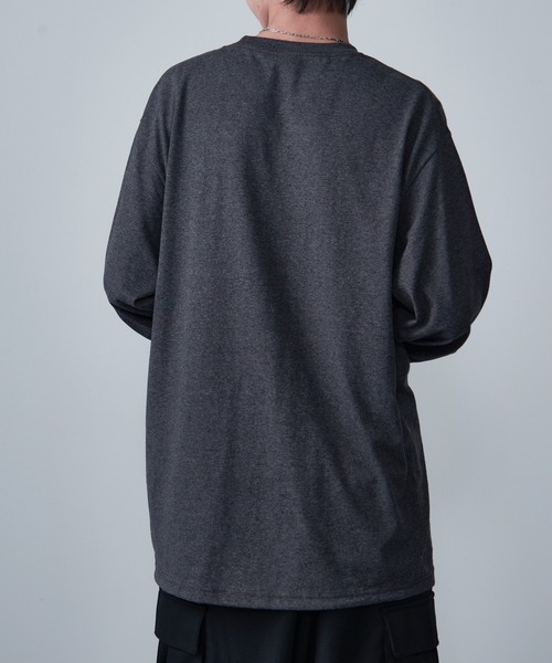 MAISON CLUB（メゾンクラブ）の「【MAISON CLUB】American Comfort Apparel 6oz ロングスリーブTee/ロンT　WILL（Tシャツ/カットソー・メンズ・サックスブルー/ブラック/グレー/ヘザーグレー/ホワイト/ネイビー/ベージュ/オレンジ・M/XL/L/2XL/S）」の9枚目の写真