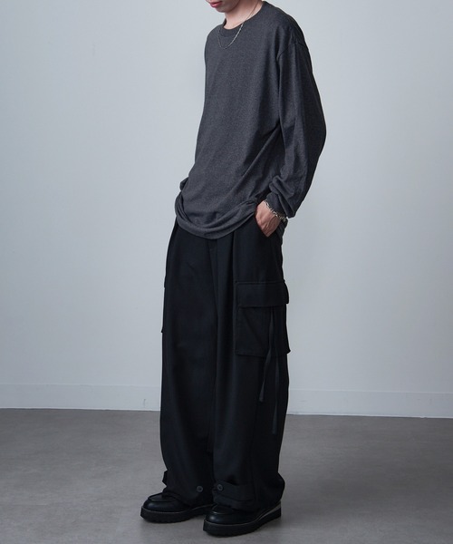 MAISON CLUB（メゾンクラブ）の「【MAISON CLUB】American Comfort Apparel 6oz ロングスリーブTee/ロンT　WILL（Tシャツ/カットソー・メンズ・サックスブルー/ブラック/グレー/ヘザーグレー/ホワイト/ネイビー/ベージュ/オレンジ・M/XL/L/2XL/S）」の11枚目の写真
