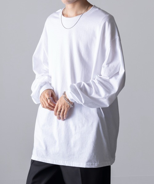 MAISON CLUB（メゾンクラブ）の「【MAISON CLUB】American Comfort Apparel 6oz ロングスリーブTee/ロンT　WILL（Tシャツ/カットソー・メンズ・サックスブルー/ブラック/グレー/ヘザーグレー/ホワイト/ネイビー/ベージュ/オレンジ・M/XL/L/2XL/S）」の18枚目の写真