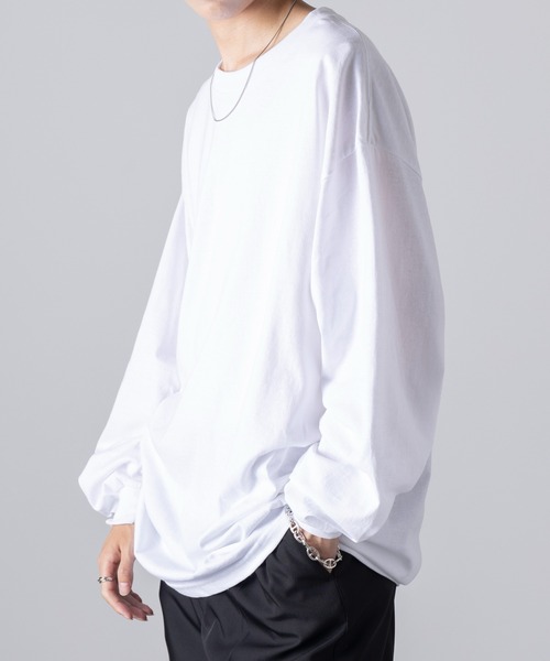 MAISON CLUB（メゾンクラブ）の「【MAISON CLUB】American Comfort Apparel 6oz ロングスリーブTee/ロンT　WILL（Tシャツ/カットソー・メンズ・サックスブルー/ブラック/グレー/ヘザーグレー/ホワイト/ネイビー/ベージュ/オレンジ・M/XL/L/2XL/S）」の19枚目の写真