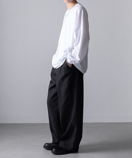 MAISON CLUB（メゾンクラブ）の「【MAISON CLUB】American Comfort Apparel 6oz ロングスリーブTee/ロンT　WILL（Tシャツ/カットソー・メンズ・サックスブルー/ブラック/グレー/ヘザーグレー/ホワイト/ネイビー/ベージュ/オレンジ・M/XL/L/2XL/S）」の22枚目の写真