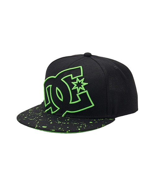 DC(ディーシー)の「DC/ディーシー キャップ 26 KD DOUBLEUP SNAPBACK YCP261604(キャップ・キッズ・ブラック×ホワイト/ブラック×ブラック/ブラック×グリーン・FREE)」の3枚目の写真