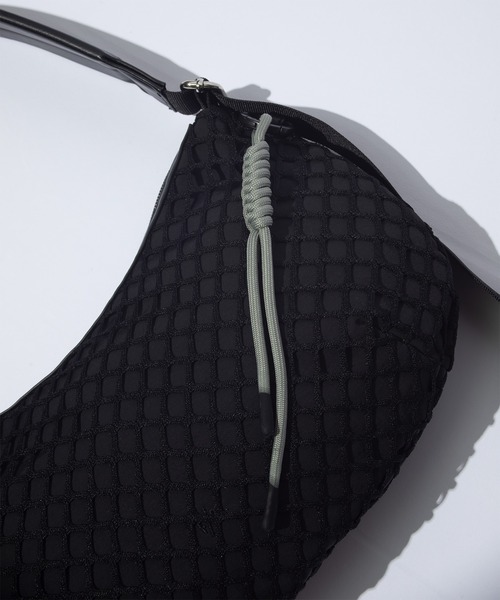 F/CE. （エフシーイー）の「F/CE. MESH 2WAY POCHETTE / エフシーイー メッシュ 2WAY ポシェット（ショルダーバッグ・レディース・ベージュ/ブラック・FREE）」の12枚目の写真