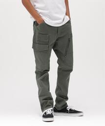 STRETCH HERRINGBONE CARGO PANTS / ストレッチ ヘリンボーン カーゴパンツ / AVIREX / アヴィレックス