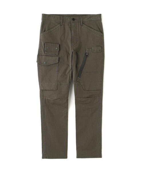 STRETCH HERRINGBONE CARGO PANTS / ストレッチ ヘリンボーン カーゴ