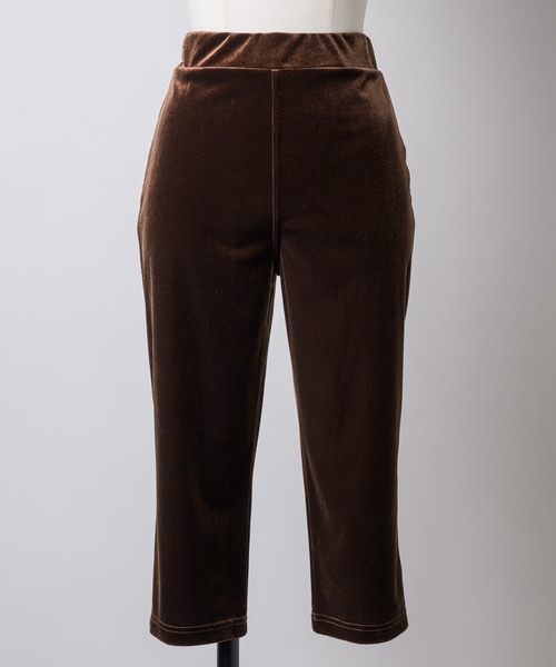 room153（ルームイチゴサン）の「ベロアレギンス（その他パンツ・レディース・ブラック/ブラウン・FREE）」の22枚目の写真