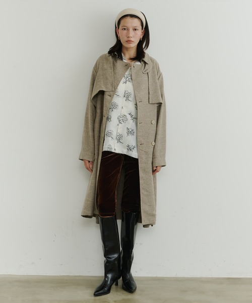 room153（ルームイチゴサン）の「ベロアレギンス（その他パンツ・レディース・ブラック/ブラウン・FREE）」の11枚目の写真