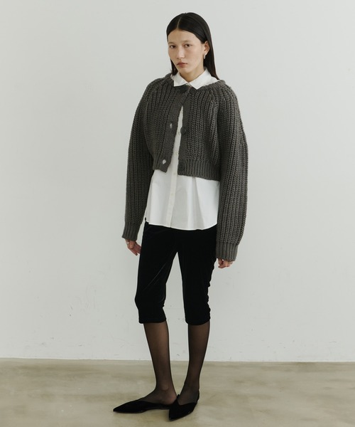 room153（ルームイチゴサン）の「ベロアレギンス（その他パンツ・レディース・ブラック/ブラウン・FREE）」の19枚目の写真