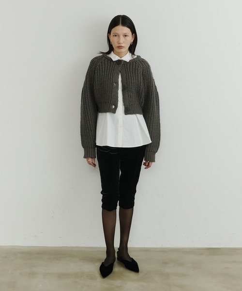 room153（ルームイチゴサン）の「ベロアレギンス（その他パンツ・レディース・ブラック/ブラウン・FREE）」の20枚目の写真