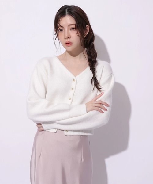 Rirandture（リランドチュール）の「レーストリムマーメイドスカート（スカート・レディース・ピンクベージュ・0/1/2）」の11枚目の写真