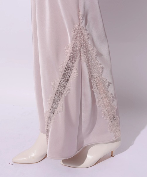 Rirandture（リランドチュール）の「レーストリムマーメイドスカート（スカート・レディース・ピンクベージュ・0/1/2）」の12枚目の写真