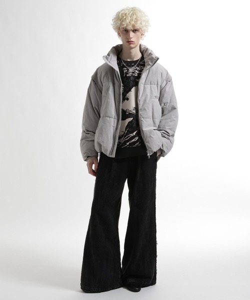 HARE（ハレ）の「BONSAI KNIT(HARE)（ニット/セーター・メンズ・ブラック/ホワイト・FREE）」の4枚目の写真