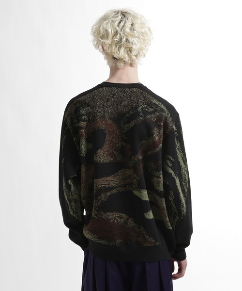 HARE（ハレ）の「BONSAI KNIT(HARE)（ニット/セーター・メンズ・ブラック/ホワイト・FREE）」の14枚目の写真