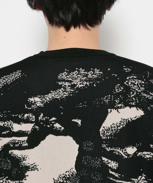 HARE（ハレ）の「BONSAI KNIT(HARE)（ニット/セーター・メンズ・ブラック/ホワイト・FREE）」の19枚目の写真