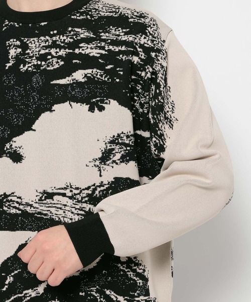 HARE（ハレ）の「BONSAI KNIT(HARE)（ニット/セーター・メンズ・ブラック/ホワイト・FREE）」の20枚目の写真