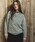 BEAMS PLUS�i�r�[���X�v���X�j�́uCrew Double Jacquard Indigo Yarn�i�j�b�g/�Z�[�^�[�j�v�b�z���C�g