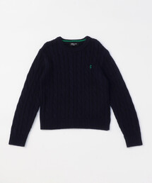 COMME CA ISM（コムサイズム）の「ケーブル編み ニットプルオーバー（ニット/セーター）」