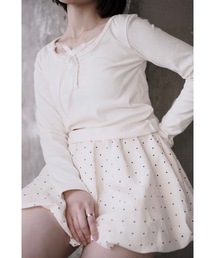SALTMINT | ドットミニバルーンスカパン(スカート)