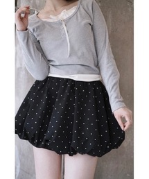 SALTMINT | ドットミニバルーンスカパン(スカート)
