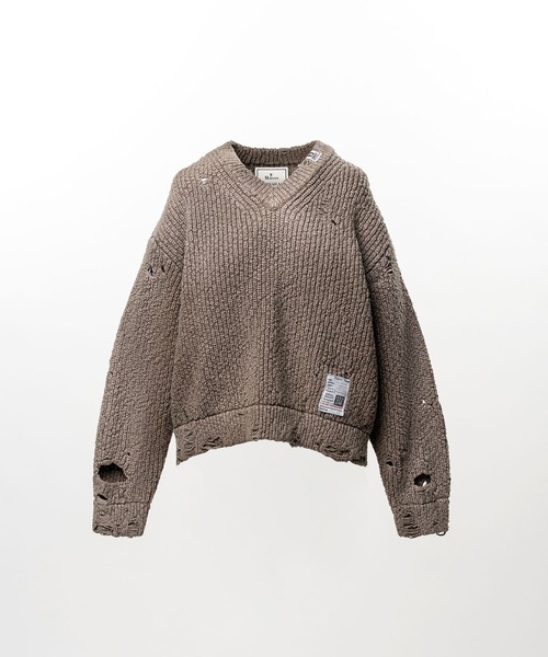 Sun Faded Like Knit Sweater（ニット/セーター）｜Maison MIHARA