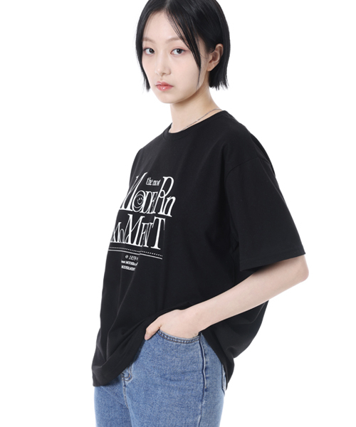 MODERMENT（モダーメント）の「モダーニング 半袖Tシャツ [ブラック]（Tシャツ/カットソー・レディース・その他・LARGE/MEDIUM）」の2枚目の写真
