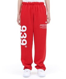 ARCHIVE BOLD（アーカイブボールド）の「939 LOGO SWEAT PANTS (DEEP RED)（スウェットパンツ）」