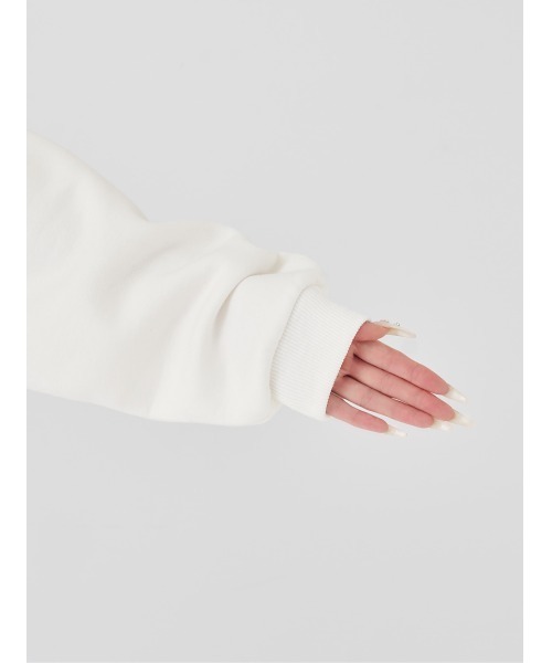 Darich（ダーリッチ）の「DDロゴビジュースウェットプルオーバー（スウェット・レディース・ホワイト/ピンク/イエロー/サックスブルー/ブラック/グレー・FREE）」の20枚目の写真