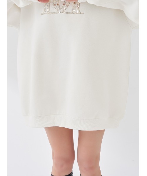 Darich（ダーリッチ）の「DDロゴビジュースウェットプルオーバー（スウェット・レディース・ホワイト/ピンク/イエロー/サックスブルー/ブラック/グレー・FREE）」の21枚目の写真