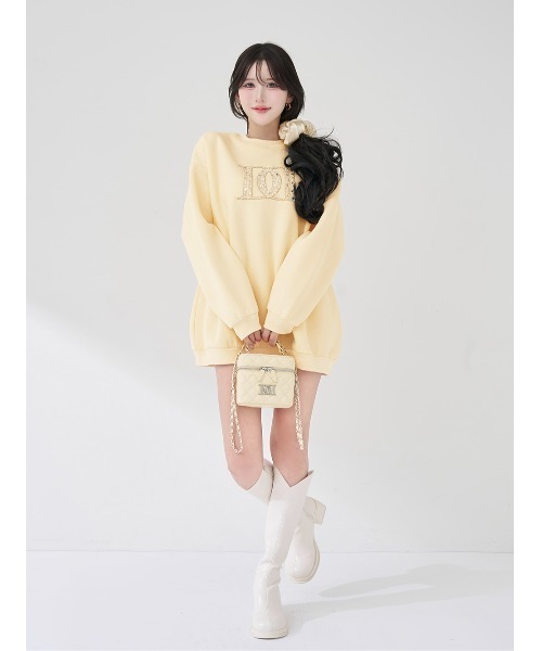 Darich（ダーリッチ）の「DDロゴビジュースウェットプルオーバー