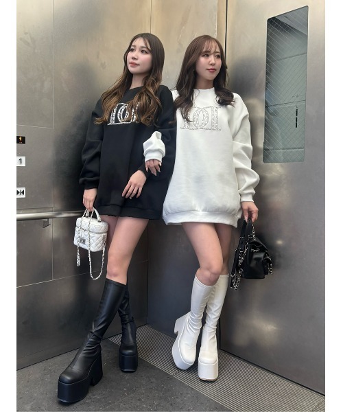 Darich（ダーリッチ）の「DDロゴビジュースウェットプルオーバー