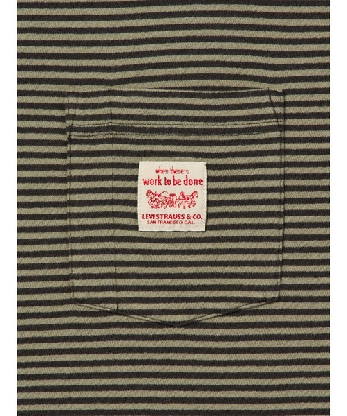 Levi's（リーバイス）の「Levi's/リーバイス WORKWEAR Tシャツ（Tシャツ/カットソー・メンズ・カーキ・XL/L/M/S）」の7枚目の写真