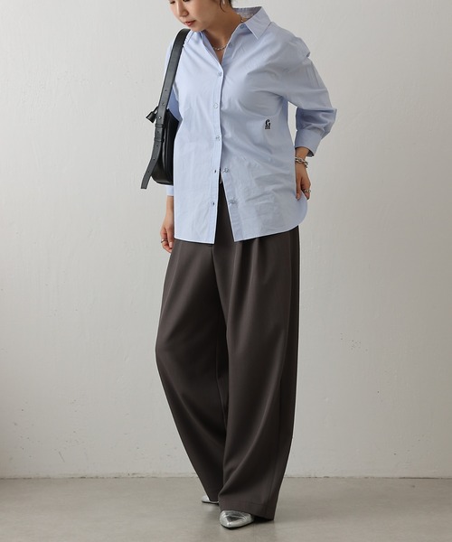 COLONY 2139(コロニートゥーワンスリーナイン)の「美脚2タックワイドパンツ(その他パンツ・レディース・ブラック/グレー/ベージュ・SMALL/MEDIUM)」の17枚目の写真