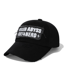 NOT4NERD（ノットフォーナード）の「Veiled Abyss Patched Ball Cap - Black（キャップ）」