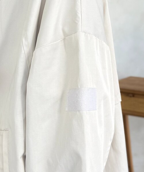 CPCM（シーピーシーエム）の「ミドル丈モッズトレンチコート（トレンチコート・レディース・アイボリー/ブラック/ベージュ・FREE）」の13枚目の写真