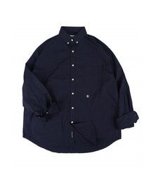 NENETS AUTHENTIC（ネネツオーセンティック）の「CITY LOGO OVERFIT SHIRTS NAVY（シャツ/ブラウス）」
