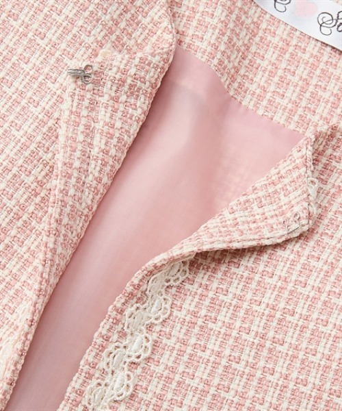 QUNTSTYLE（キュントスタイル）の「フォーマルスカートスーツ4点セット　(110～130cm)（スーツセット・キッズ・ブラック/ピンク・120/110/130）」の15枚目の写真