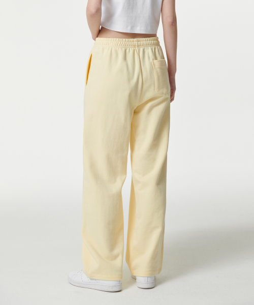 MUSINSA STANDARD WOMAN（ムシンサスタンダードウーマン）の「ウィメンズリラックスドラウンジスウェットパンツ[レモン]（スウェットパンツ・レディース・その他・LARGE/MEDIUM/SMALL/X-SMALL）」の3枚目の写真