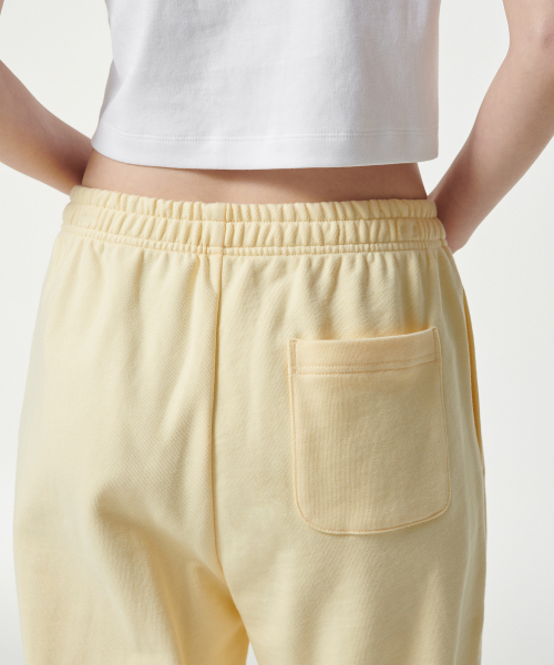 MUSINSA STANDARD WOMAN（ムシンサスタンダードウーマン）の「ウィメンズリラックスドラウンジスウェットパンツ[レモン]（スウェットパンツ・レディース・その他・LARGE/MEDIUM/SMALL/X-SMALL）」の6枚目の写真