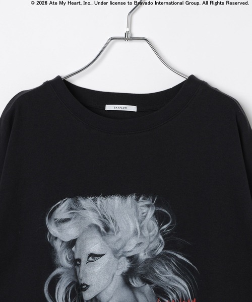 BAYFLOW(ベイフロー)の「【Lady Gaga(レディー・ガガ)】グラフィックTシャツ(Tシャツ/カットソー・メンズ・オフホワイト/ブラック・MEDIUM/LARGE)」の10枚目の写真