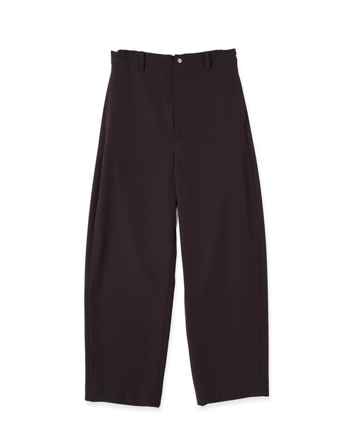 CULLNI(クルニ)の「Dry Twill Curve Silhouette Semi Wide Pant(その他パンツ・メンズ・ネイビー/マルーン/ブラック/グレー・0/1/2)」の14枚目の写真