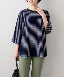 ボーダー 7分袖」に該当するTシャツ/カットソーファッション通販