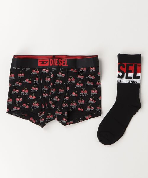 DIESEL(ディーゼル)の「メンズ アンダーウェアセット KIT-GFT(その他アンダーウェア/インナー・メンズ・ブラック系その他・SMALL/MEDIUM/LARGE/XX-LARGE/X-LARGE)」の1枚目の写真