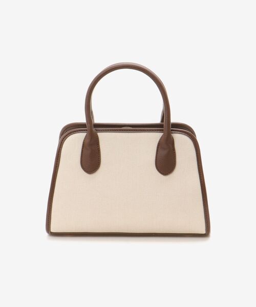 le.coeur blanc(ルクールブラン)の「キャンバスライクトートバッグ(トートバッグ・レディース・ブラウン/ブラック・FREE)」の22枚目の写真