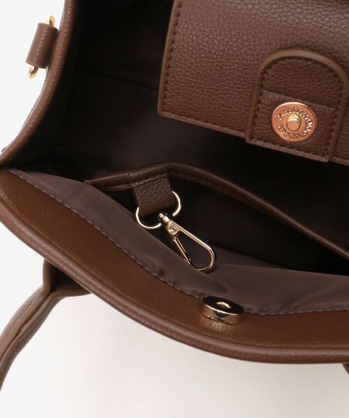 le.coeur blanc(ルクールブラン)の「キャンバスライクトートバッグ(トートバッグ・レディース・ブラウン/ブラック・FREE)」の17枚目の写真